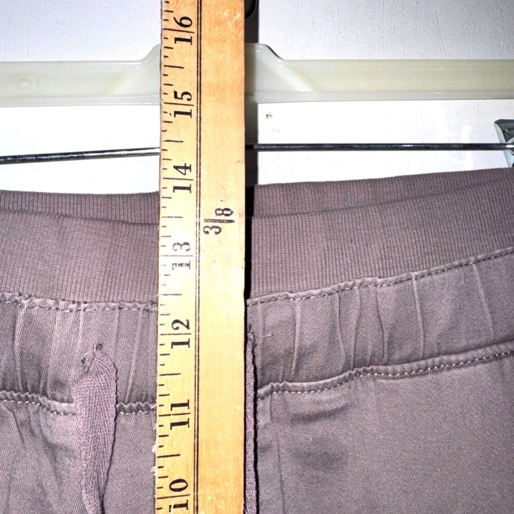 Womens Brown Cargo Joggers With Pockets Size L - Picture 5 of 7